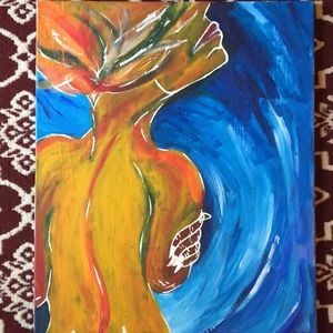 Painting I’ve done with acrylic.